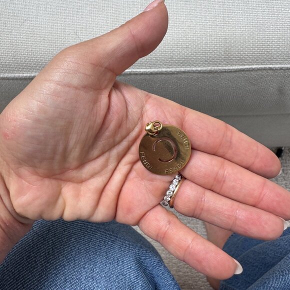 Fendi Charm in letter C - Picture 2 of 2